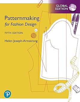 Cover of Patternmaking for Fashion Design by Helen Armstrong – 2013 Pearson International Paperback Edition
