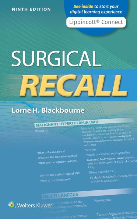 Surgical Recall (Lippincott Connect)